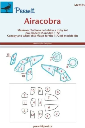 Finale Uitverkoop Bell P-39L / N Airacobra (ontworpen voor gebruik met RS-modellen) [P-39Q-25 P-39Q Mk.I]
