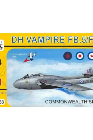 De Havilland Vampier FB.5 / FB.52 Commonwealth Service (2in1 2 kits in 1 doos) (RAF, RAuxAF, RCAF, SAAF) De de Havilland Vampi Bestseller