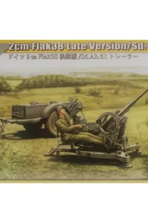 2cm Flak 38 Late Versie / Sd.Ah 51 Schaalmodel Speciale Aanbieding
