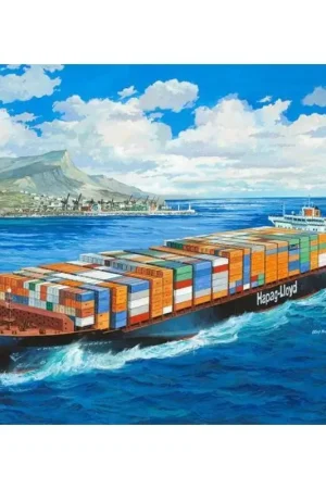 Populair Container Schip Colombo Express Schaalmodel