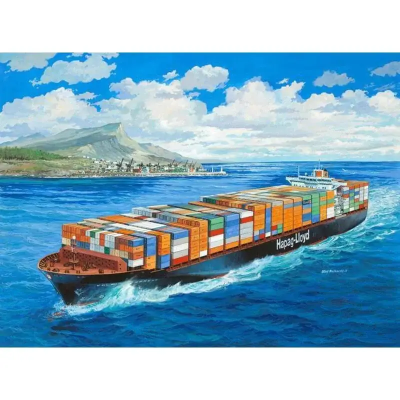 Populair Container Schip Colombo Express Schaalmodel
