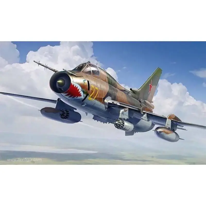 Veilige Betaling Sukhoi SU-17M4 Fitter-K Schaalmodel