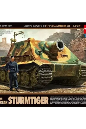 Weekendaanbieding Duitse 38cm Assault Mortel Sturmtiger Schaalmodel