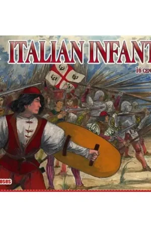 Italiaanse Infanterie.Stel 2. 16 c. Figuren Must-Have
