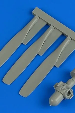 Flitsaanbieding Noord-Amerikaanse T-28B Trojan propeller A (ontworpen voor gebruik met Kitty Hawk Model kits))