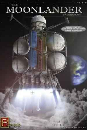 Betaalbaar De Moonlander Spacecraft.Includes onderdelen Crew of Cargo Transport versies te bouwen