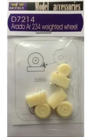 Arado Ar-234B-2 gewogen wielen (ontworpen voor gebruik met Dragon, kikker, Matchbox en Revell kits) [Ar-234C-3 Ar-234C-4 Ar-234B Beste Prijs