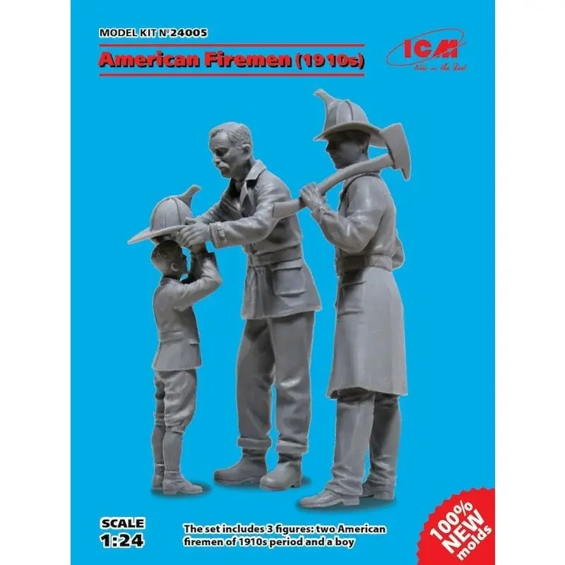 Koop Online Amerikaanse Brandweerlieden (1910's) (2 cijfers) (100% nieuwe schimmels) NIEUW VERWACHTEN MAART MEI 2017!VOLGENDE VERSIE!(Ontw