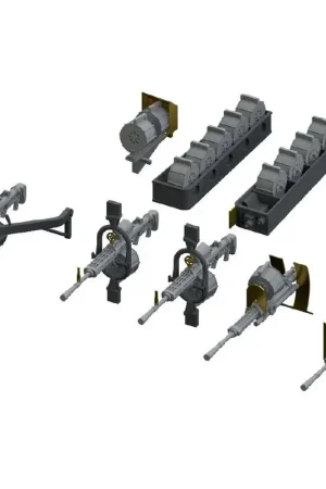 Meest Verkocht Kawanishi H8K2 Type 2 Vliegtuig Nieuwe gereedschapskanon (ontworpen om te worden gebruikt met Hasegawa kits)