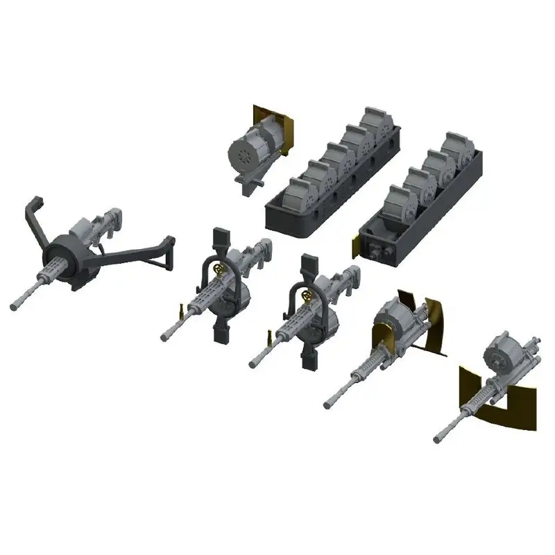 Meest Verkocht Kawanishi H8K2 Type 2 Vliegtuig Nieuwe gereedschapskanon (ontworpen om te worden gebruikt met Hasegawa kits)