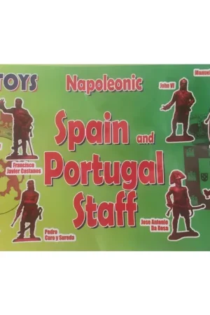 Express Levering Napoleons Spanje en Portugal Personeel (NO BOX. DIT IS POLY BAGGED) Figuren
