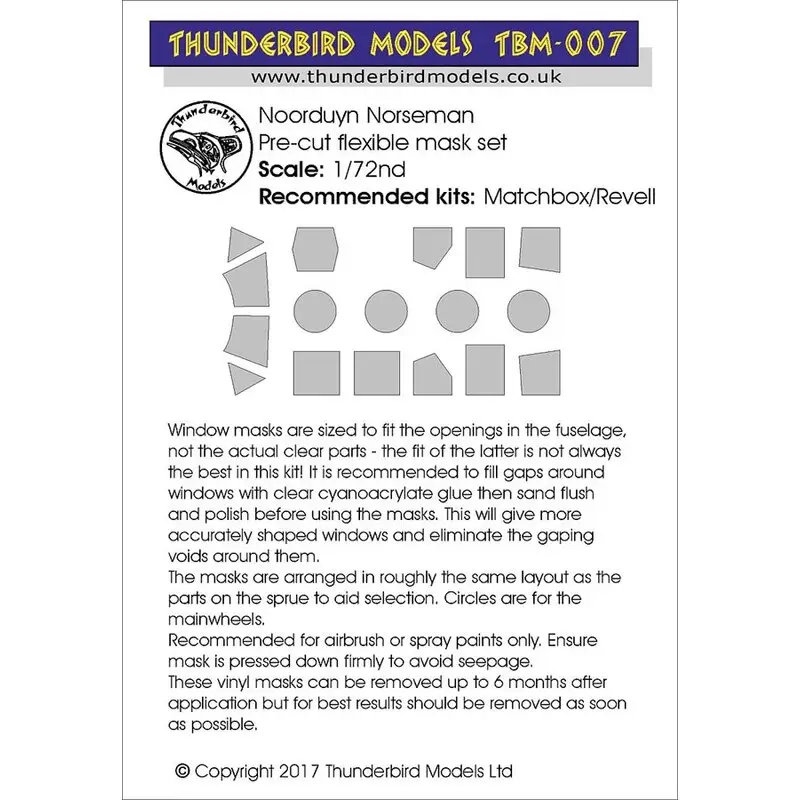 Seizoensaanbieding Noorduyn UC-64A/Mk.V Norseman (designed to be used with Matchbox and Revell kits) Accessoire