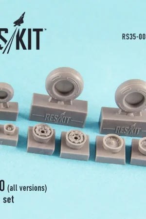 Sikorsky UH-60 (all versions) wheels set (1/35) (designed to used with Academy and Italeri kits)[AH-60L UH-60L MH-60S UH-60S UH- Direct Verzonden