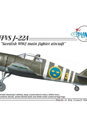 Hete Deal FFVS J-22A Swedish WW2 main fighter aircraft At the beginning of the Second World War, the Flygvapnet, or the Swedish Air Force,