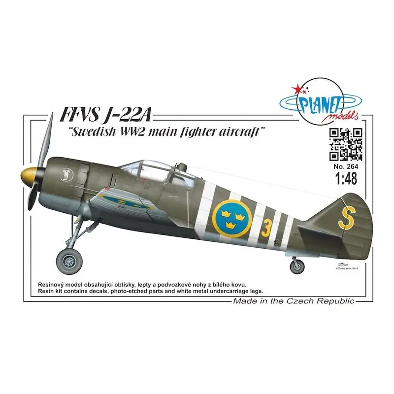 Hete Deal FFVS J-22A Swedish WW2 main fighter aircraft At the beginning of the Second World War, the Flygvapnet, or the Swedish Air Force,
