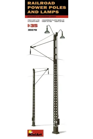 Koopje Railway Power Poles & Lamps