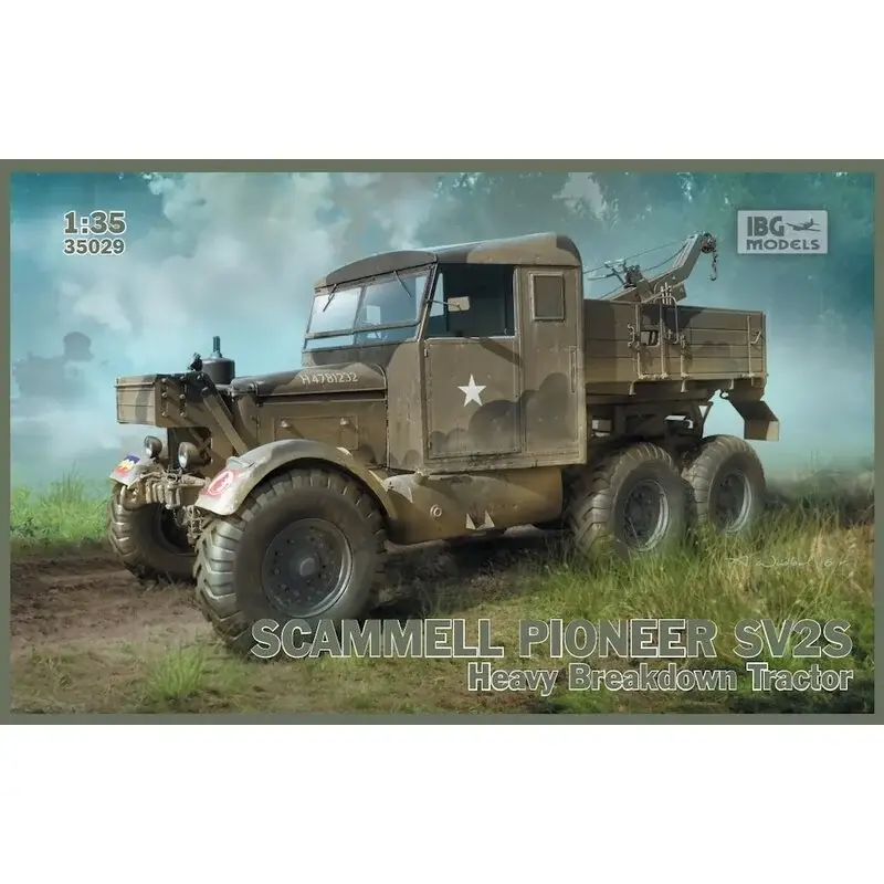 Fabrieksprijs Scammell Pioneer SV2S Heavy Breakdown Tractor Schaalmodel