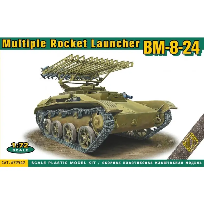 BM-8-24 multiple rocket launcher Schaalmodel Direct Verzonden