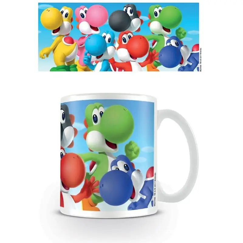 Lage Prijs mok Super Mario Yoshi's