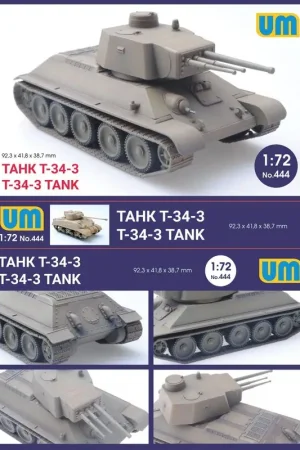 Hoge Kwaliteit Russische T-34-3 Schaalmodel