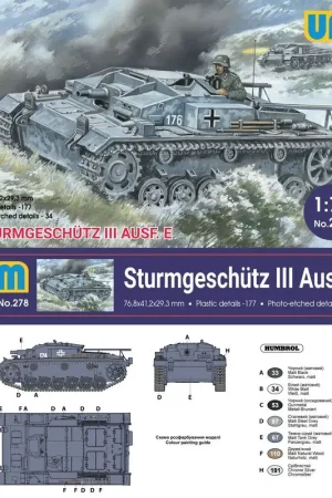 Sturmgeschutz III Ausf.E Schaalmodel Laatste Versie