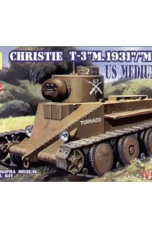 Op = Op T-3 Christie US Medium tank Schaalmodel