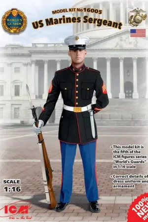 US Marines Sergeant (100% nieuwe schimmels) VERWACHT LATE maart 2017 !!! Figuren Bestseller