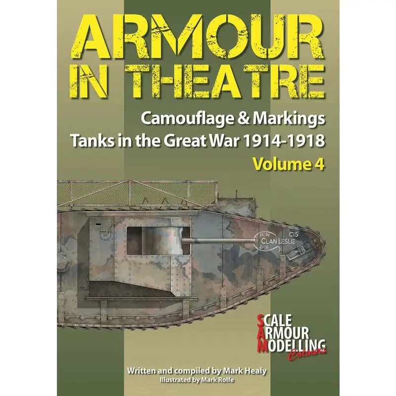 Koop Vandaag Boek Camouflage markeringen.Armor in Theater No 4 - Tanks in de Grote Oorlog 1914-1918No 4 van deze voortdurende reeks van Armo