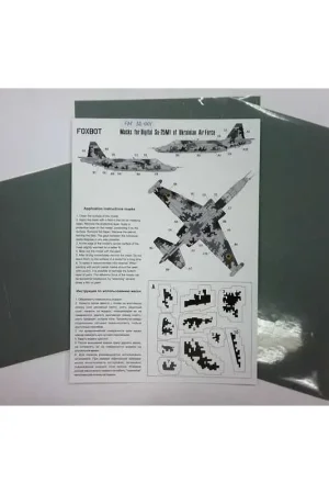 Betrouwbaar Digital Sukhoi Su-25M1 maskers (ontworpen om te worden gebruikt in combinatie met Trumpeter kits)
