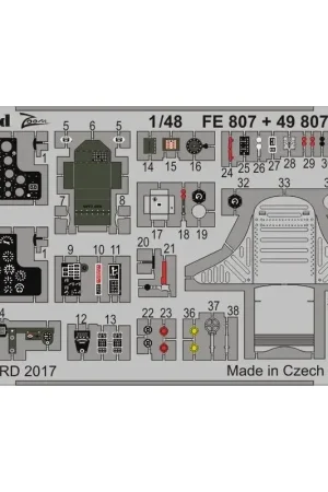 Curtiss p-40C (ontworpen voor gebruik met Bronco Modelbouw) Accessoire Actieprijs