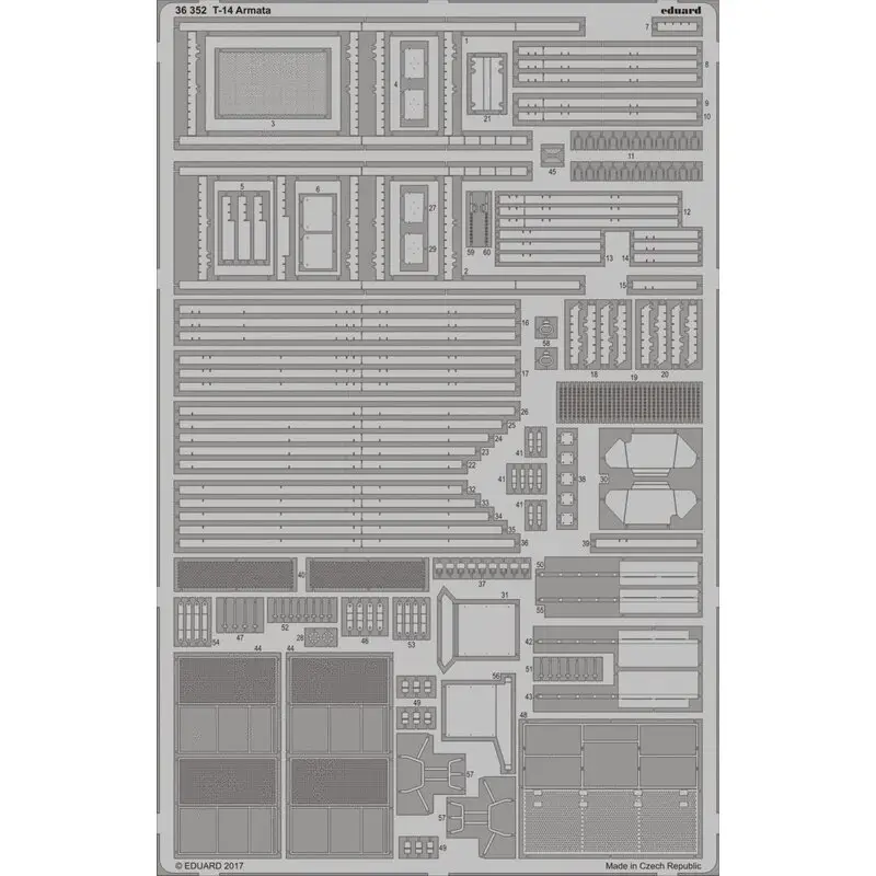 Uitverkoop Russische T-14 Armata (ontworpen om te worden gebruikt in combinatie met Zvezda kits)