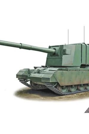 Direct Beschikbaar FV-4005 183mm op Centurion romp Schaalmodel