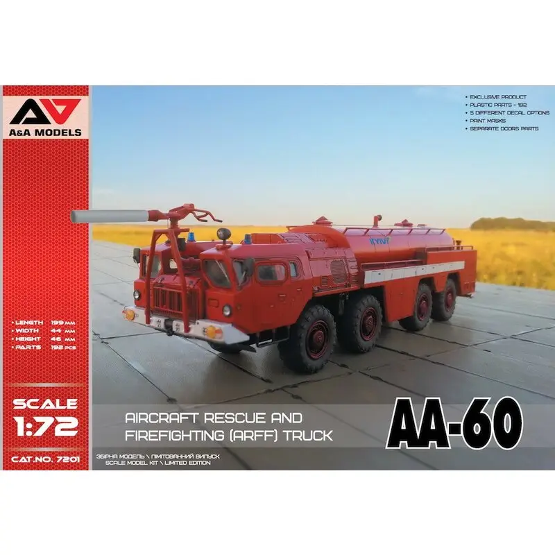 Rechtstreeks Van De Fabrikant AA-60 brandweerlieden truckcontaining: 192 delen (op 11 kunststof kozijnen) - zelfklevend maskers - open / gesloten deuren - 5 m