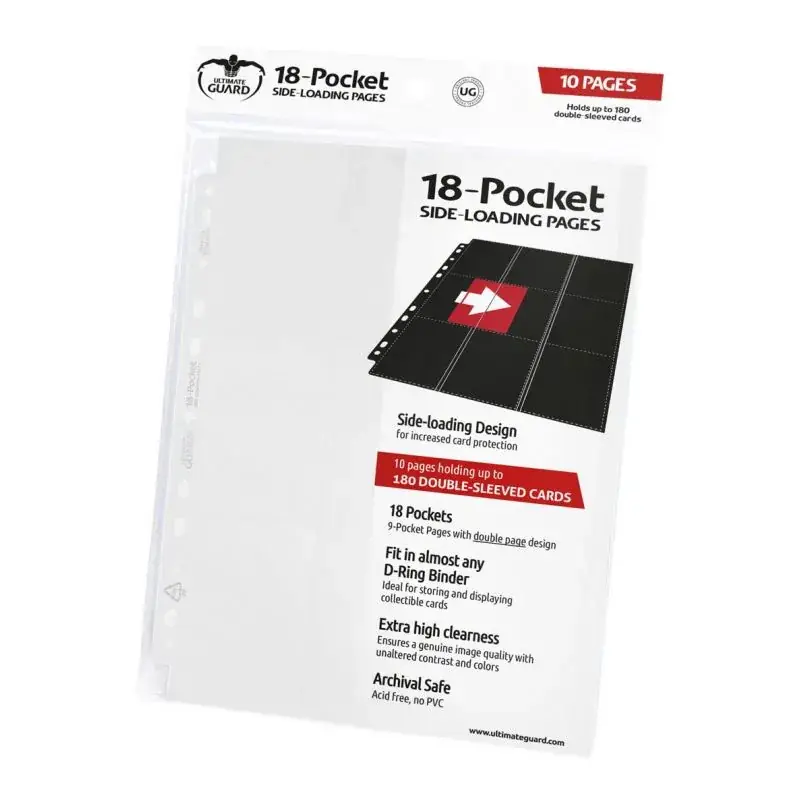Nieuw Ultimate Guard 18-Pocket Pages Side-Loading White (10)