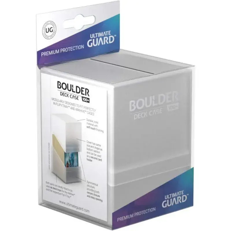 Betrouwbaar Ultimate Guard Boulder Deck Case 100+ Standard Size Frosted