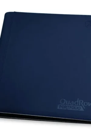 Betrouwbaar Ultimate Guard 12-Pocket QuadRow Portfolio XenoSkin Dark Blue