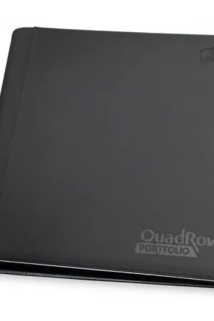 Lage Kosten Ultimate Guard 12-Pocket QuadRow Portfolio XenoSkin Black
