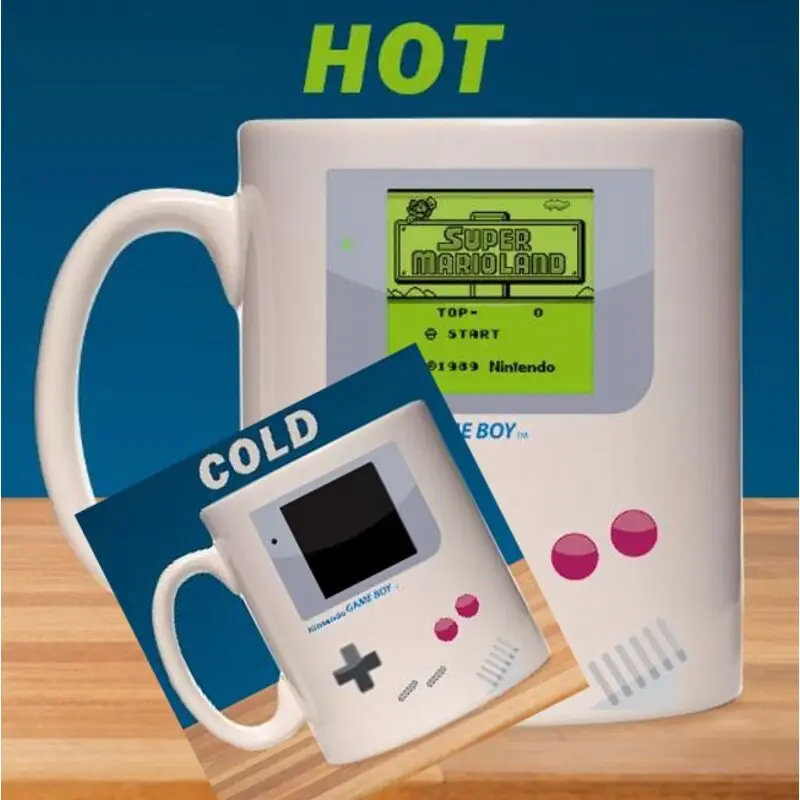 Aanbieding Nintendo Game Boy Heat Change Mug Super Mario Land