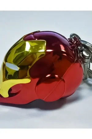 Gereduceerde Prijs Marvel Comics Metal Keychain Iron Man Helmet