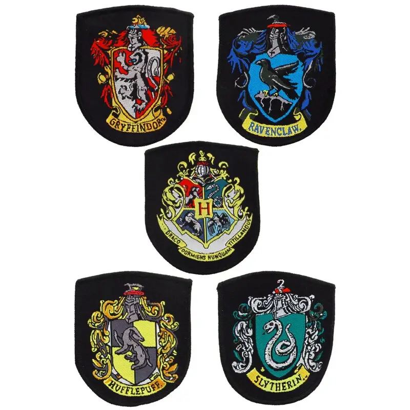Shop Nu Harry Potter Patches 5-Pack House Crests