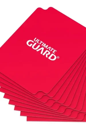 Betaalbaar Ultimate Guard Card Dividers Standard Size Red (10)