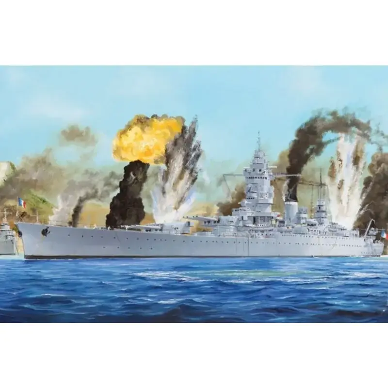 Franse marine Slagschip Duinkerke Schaalmodel Meest Verkocht