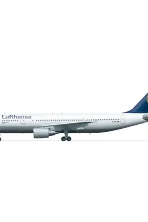 Airbus A300-600 Lufthansa gezeefdrukte decals [omvat Revell RV4206 Beluga delen] Exclusieve Aanbieding