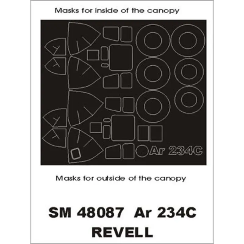 Laatste Versie Arado Ar 234C (exterior and interior) (designed To Be Farming with Revell kits) Accessoire