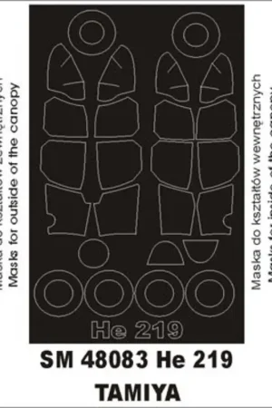Heinkel He 219 (exterior and interior) (designed To Be Farming with Tamiya kits) Accessoire Express Levering