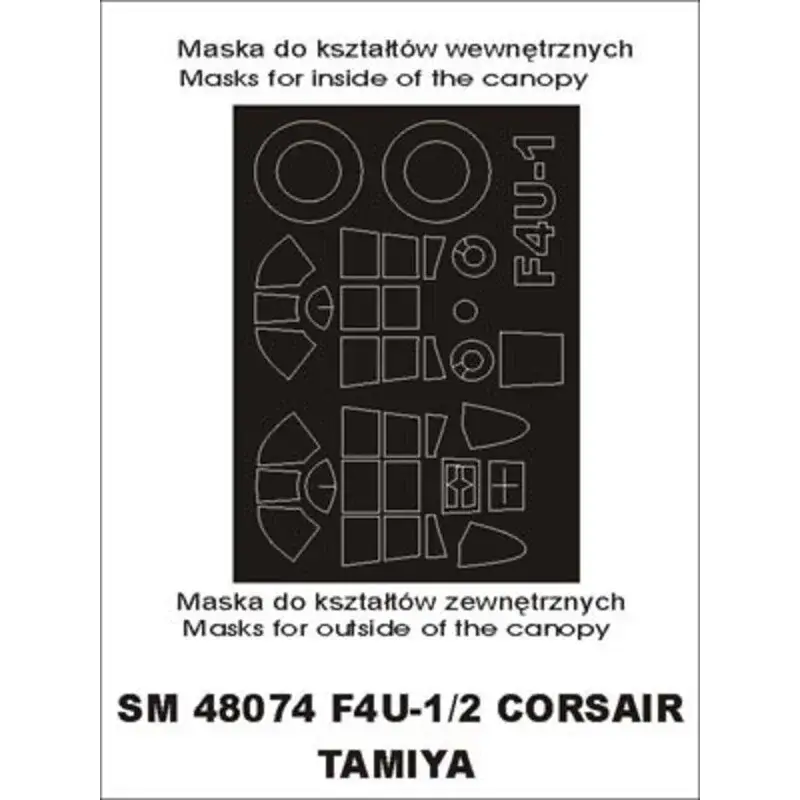 Must-Have Vought F4U-1 Corsair (exterior and interior) (designed To Be Farming with Tamiya kits)