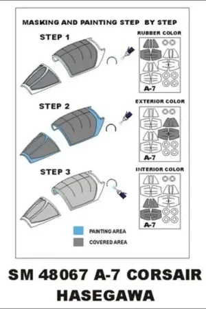 Vought A-7D / A-7E Corsair (exterior and interior) (designed To Be Farming with Hasegawa kits) Koop Online