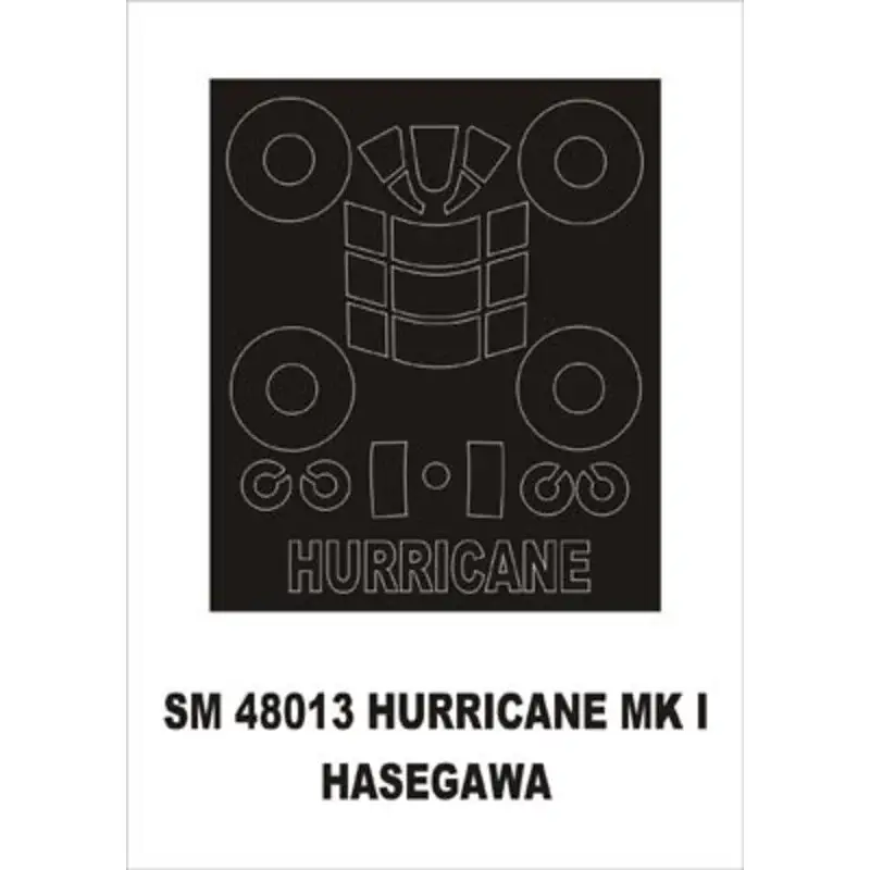 Betaalbaar Hawker Hurricane Mk.I-IV (exterior) (designed To Be Farming with Hasegawa kits) Accessoire