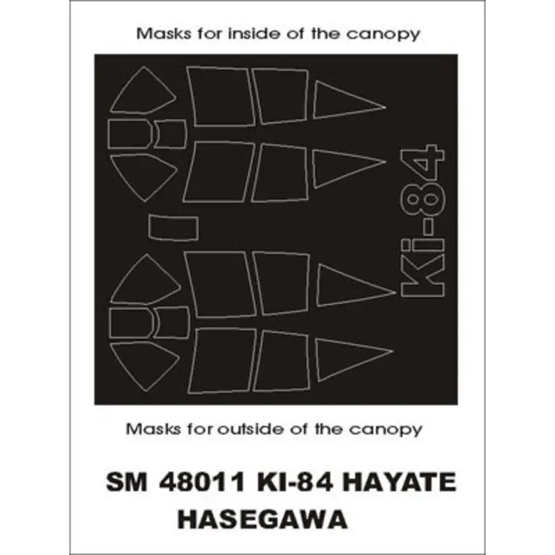Must-Have Nakajima Ki-84 Hayate (exterior and interior) (designed To Be Farming with Hasegawa kits)