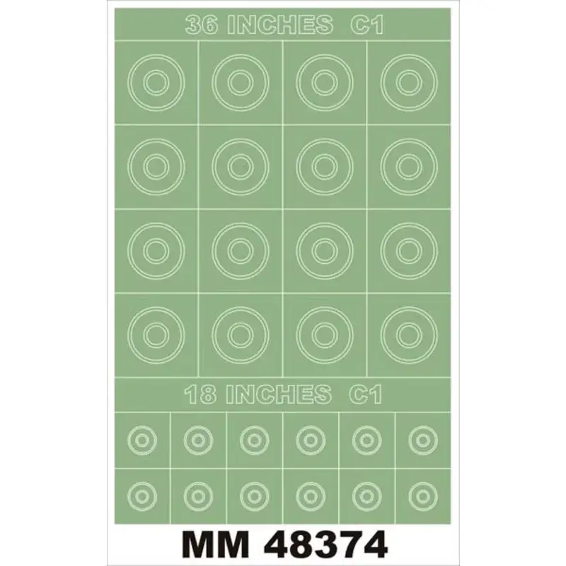 Fabrieksprijs RAF roundels TYPE C1 1 insignia masks (designed to Be Farming with kits) Accessoire